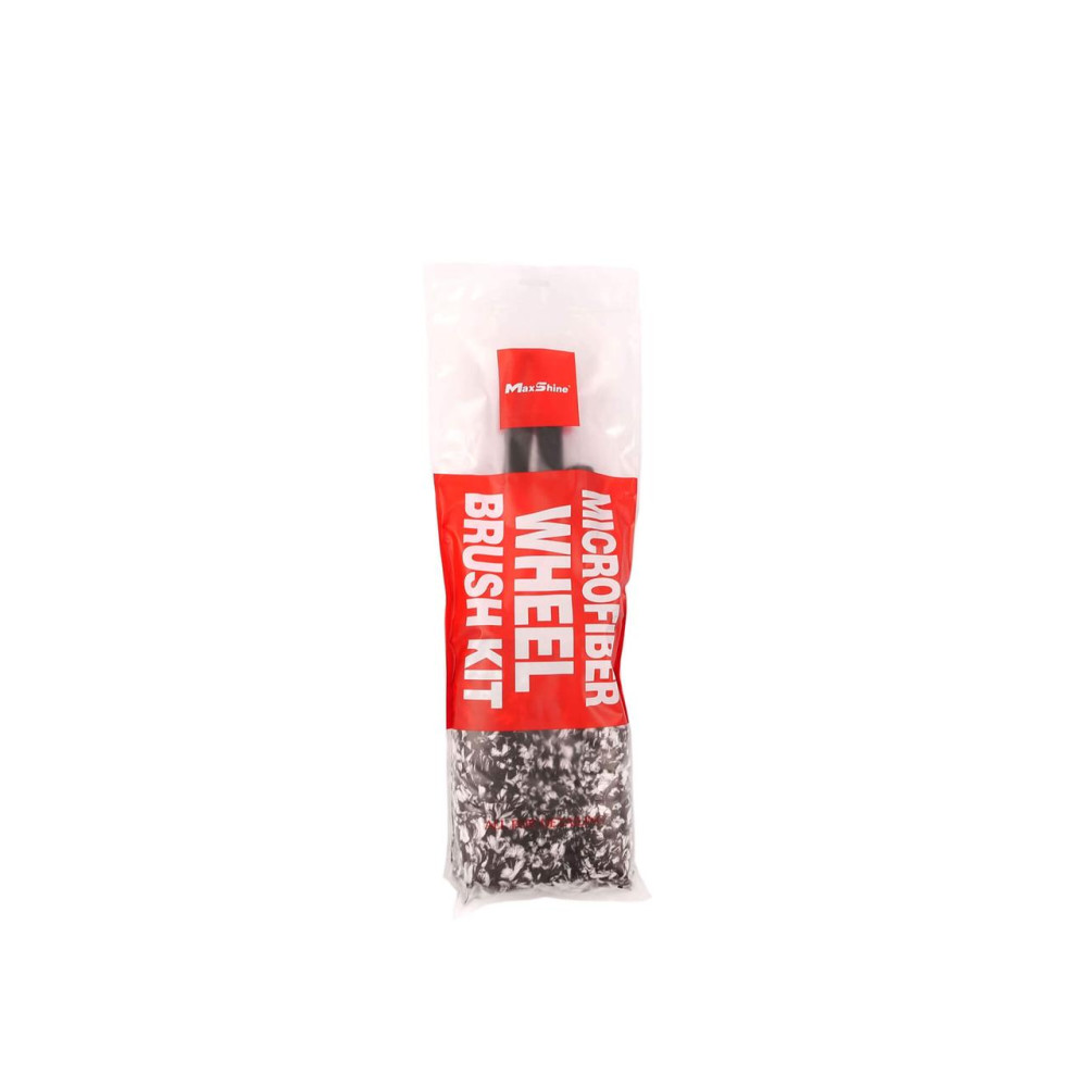 Набір мікрофібрових щіток для дисків 3 шт. - MaxShine Microfiber Wheel Brush 3-Piece Kit ч/б (704603)