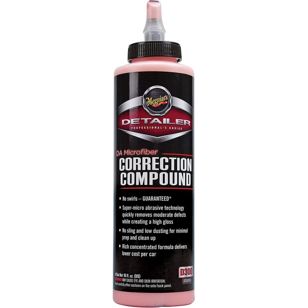 Коригуюча полірувальна паста - Meguiar's Detailer DA Microfiber Correction Compound 473 мл. (D30016)