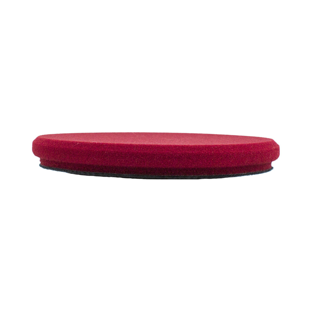 Полірувальний круг жорсткий — Meguiar's DA Soft Buff Foam Cutting Pad 140 мм. бордовий (DFC5)