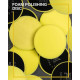 Полірувальний круг середньої жорсткості - Meguiar's DA Soft Buff Foam Polishing Pad 140 мм. жовтий (DFP5)