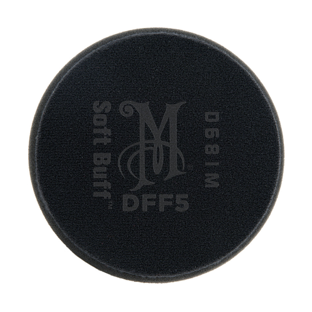 Полірувальний круг м'який - Meguiar's DA Soft Buff Foam Finishing Pad 140 мм. чорний (DFF5)