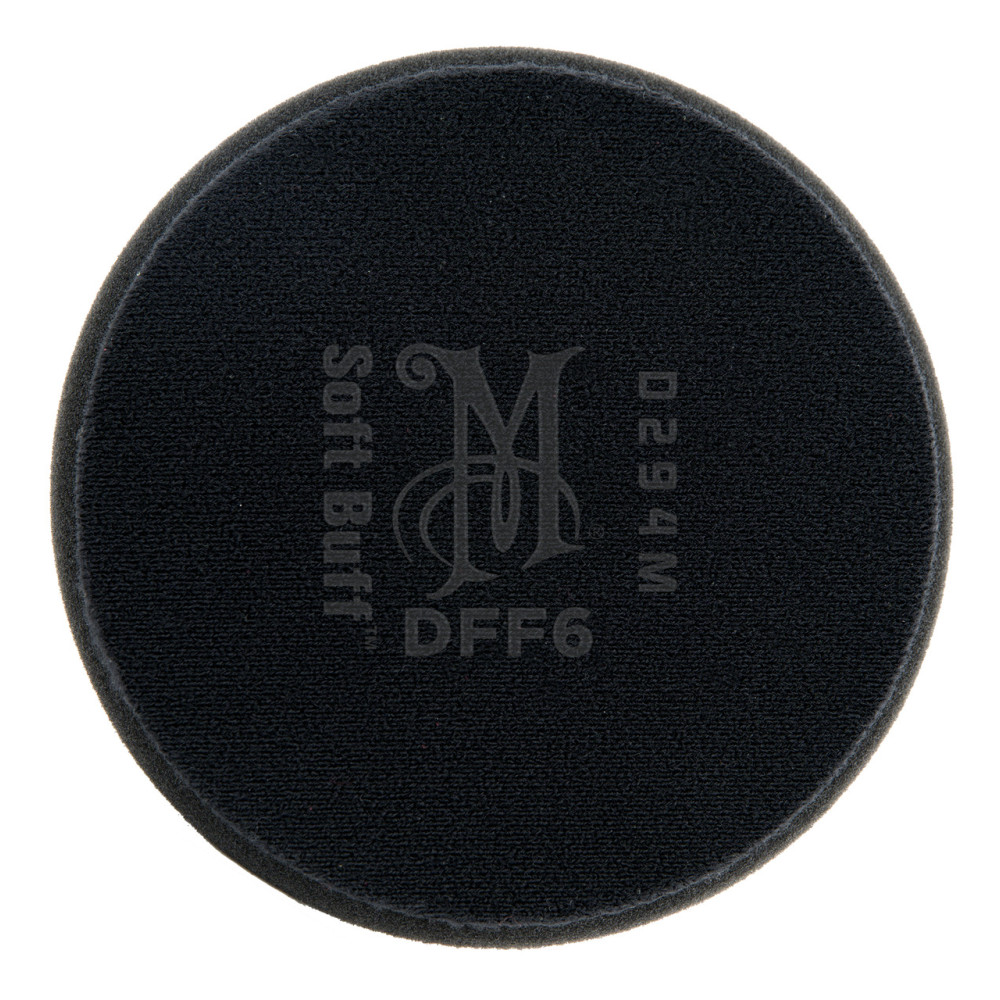 Полірувальний круг м'який - Meguiar's DA Soft Buff Foam Finishing Pad 159 мм. чорний (DFF6)