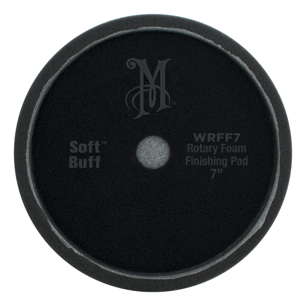 Полірувальний круг м'який - Meguiar's Rotary Foam Finishing Pad 7" 178 мм. чорний (WRFF7)