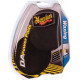 Набір м'яких кругів для нанесення воску - Meguiar's DA Waxing Power Pads 90 мм. 2 шт. чорний (G3509INT)