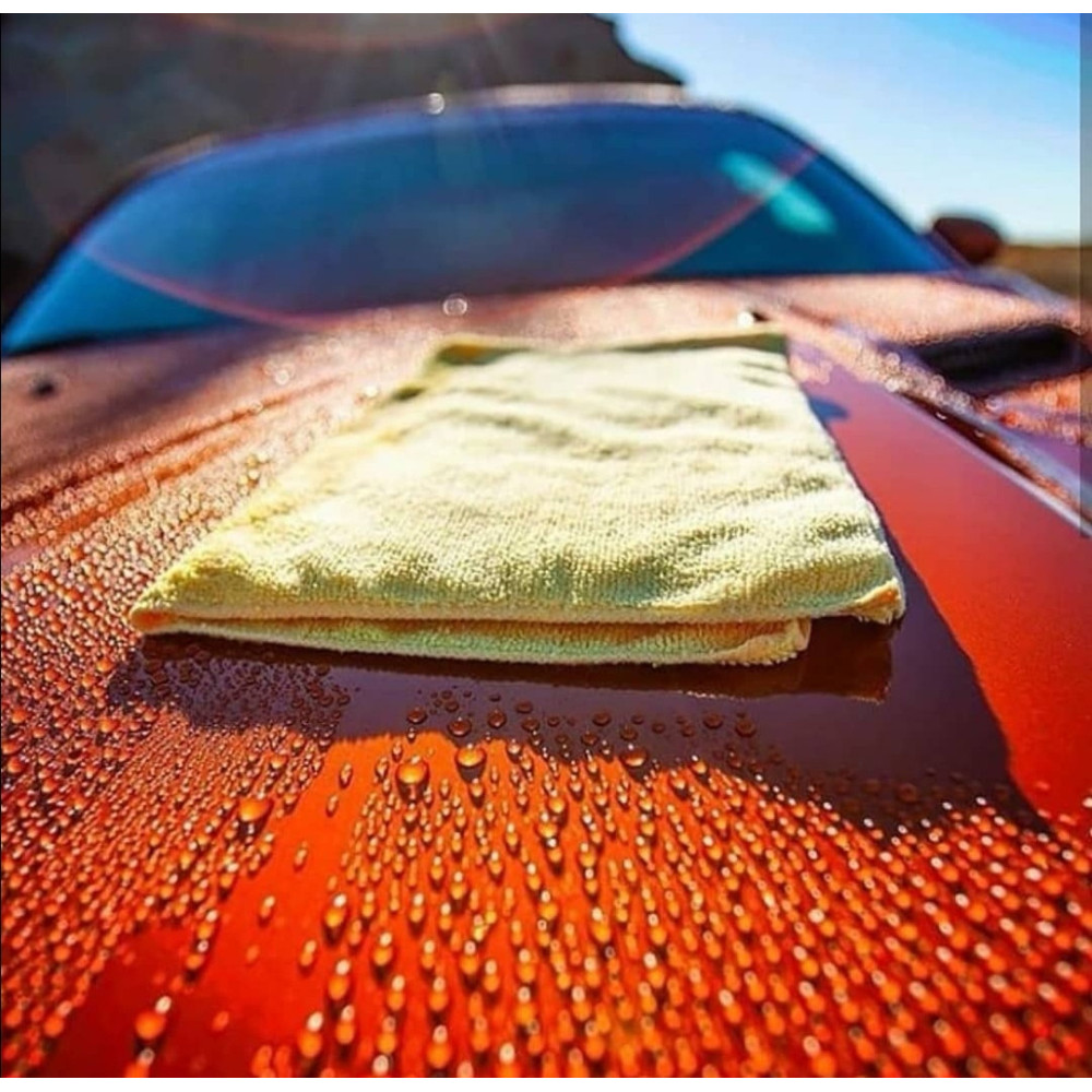 Рушник мікрофібровий - Meguiar's Supreme Shine Microfiber Towel 40х60 см. жовтий (X2010EU)