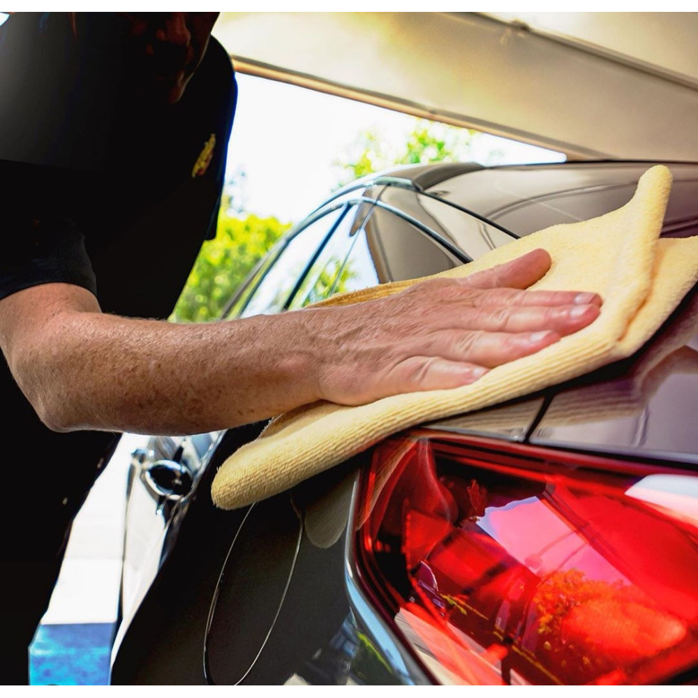 Рушник мікрофібровий - Meguiar's Supreme Shine Microfiber Towel 40х60 см. жовтий (X2010EU)