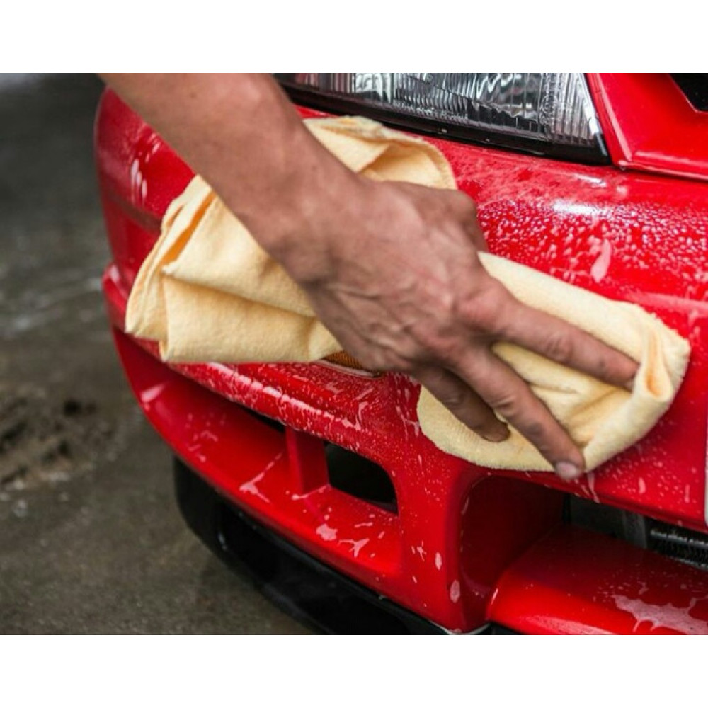 Рушник мікрофібровий - Meguiar's Supreme Shine Microfiber Towel 40х60 см. жовтий (X2010EU)