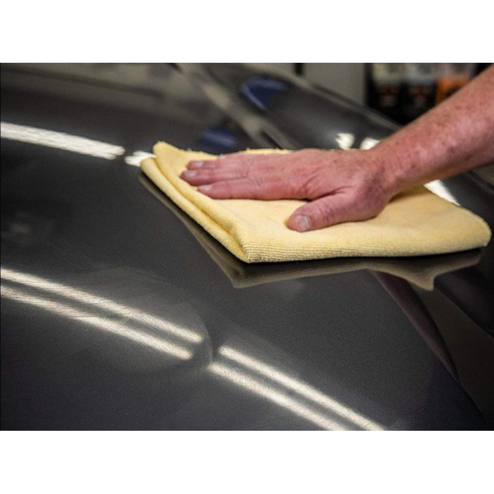 Рушник мікрофібровий - Meguiar's Supreme Shine Microfiber Towel 40х60 см. жовтий (X2010EU)
