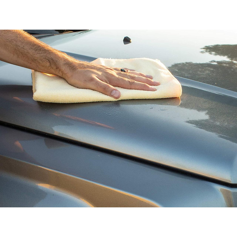 Рушник мікрофібровий - Meguiar's Supreme Shine Microfiber Towel 40х60 см. жовтий (X2010EU)