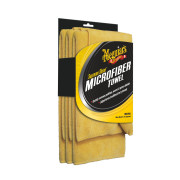 Набір рушників мікрофібрових - Meguiar's Supreme Shine Microfiber Towel 40х60 см. 3 шт. жовтий (X2020EU)