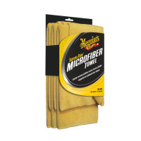 Набір рушників мікрофібрових - Meguiar's Supreme Shine Microfiber Towel 40х60 см. 3 шт. жовтий (X2020EU)