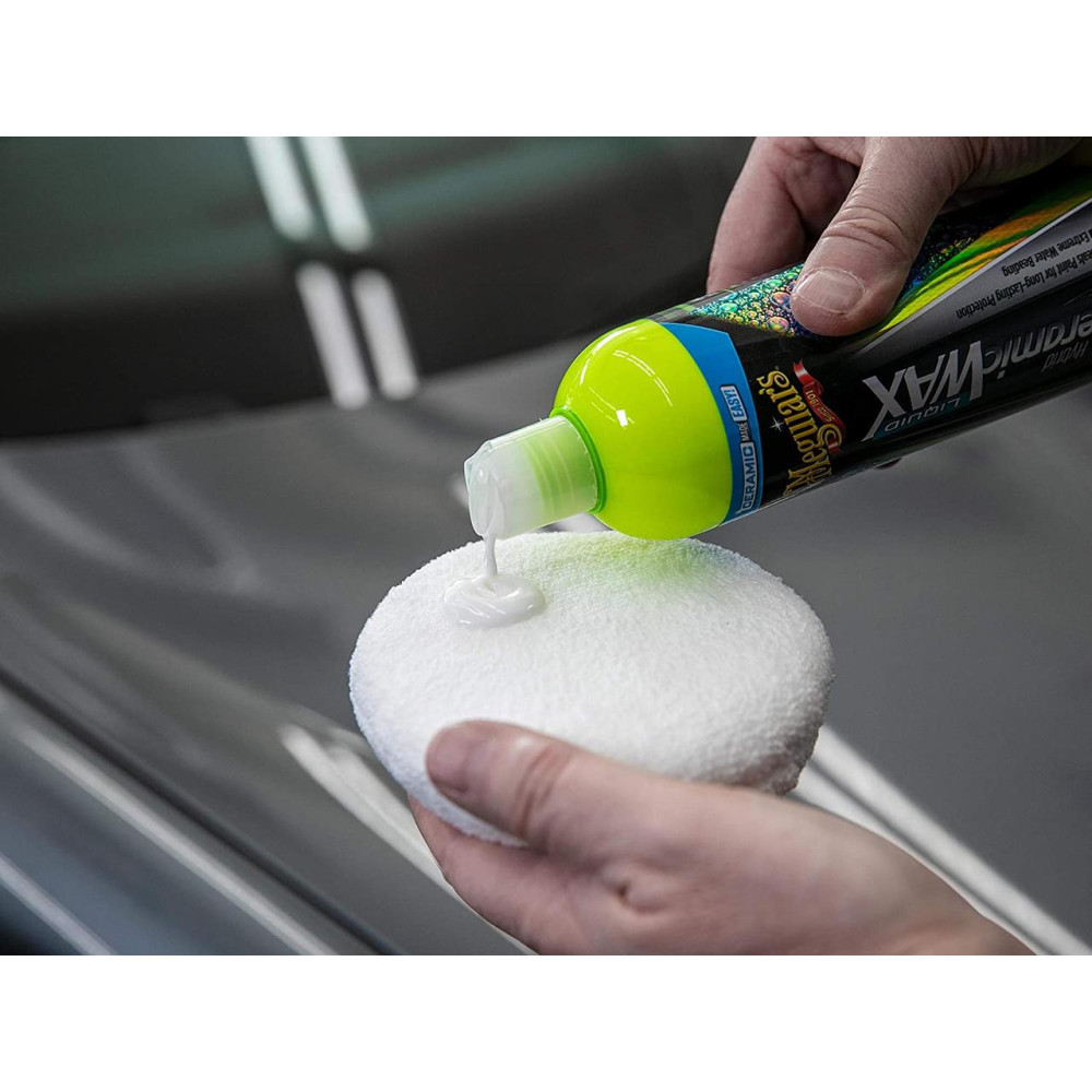 Набір аплікаторів мікрофібрових - Meguiar's Even Coat Applicator Pads 2 шт. білий (X3080EU)