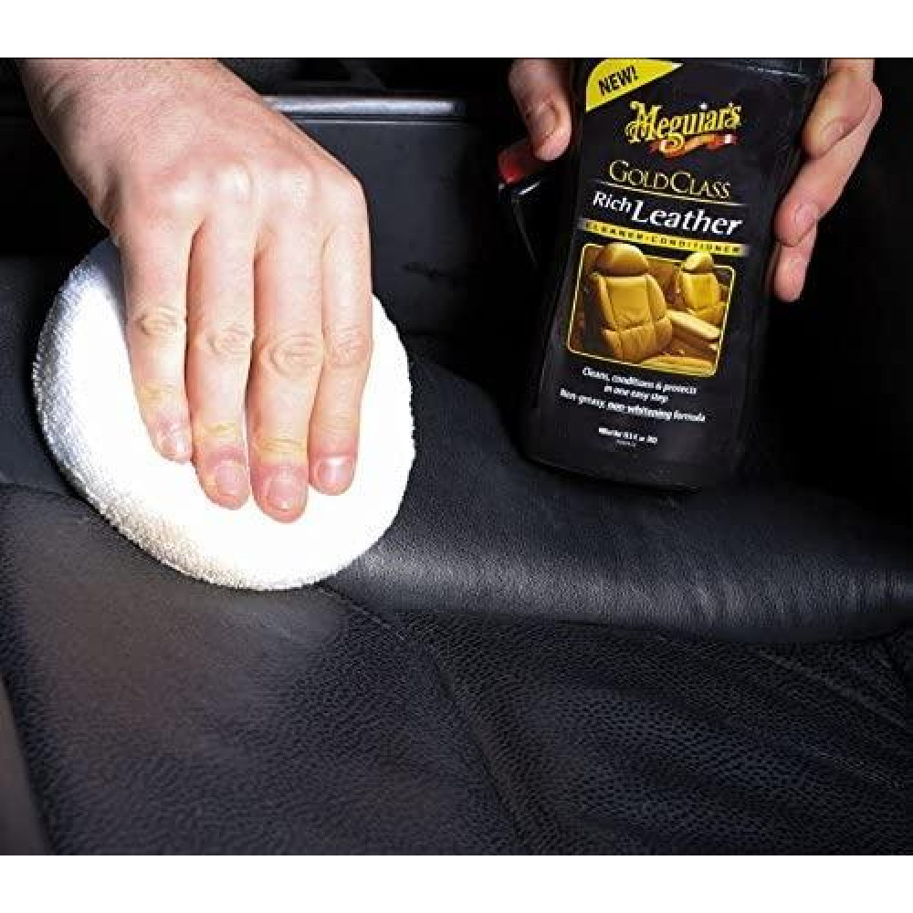 Набір аплікаторів мікрофібрових - Meguiar's Even Coat Applicator Pads 2 шт. білий (X3080EU)