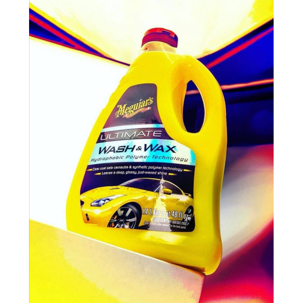 Автомобільний шампунь з воском - Meguiar's Ultimate Wash & Wax 1,42 л. (G17748)
