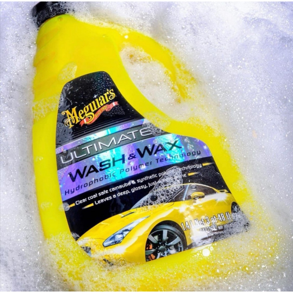 Автомобільний шампунь з воском - Meguiar's Ultimate Wash & Wax 1,42 л. (G17748)