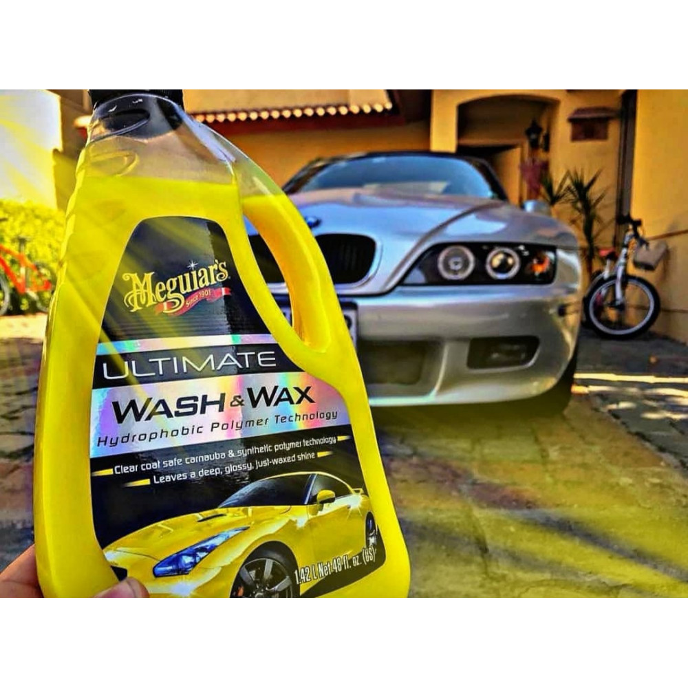 Автомобільний шампунь з воском - Meguiar's Ultimate Wash & Wax 1,42 л. (G17748)