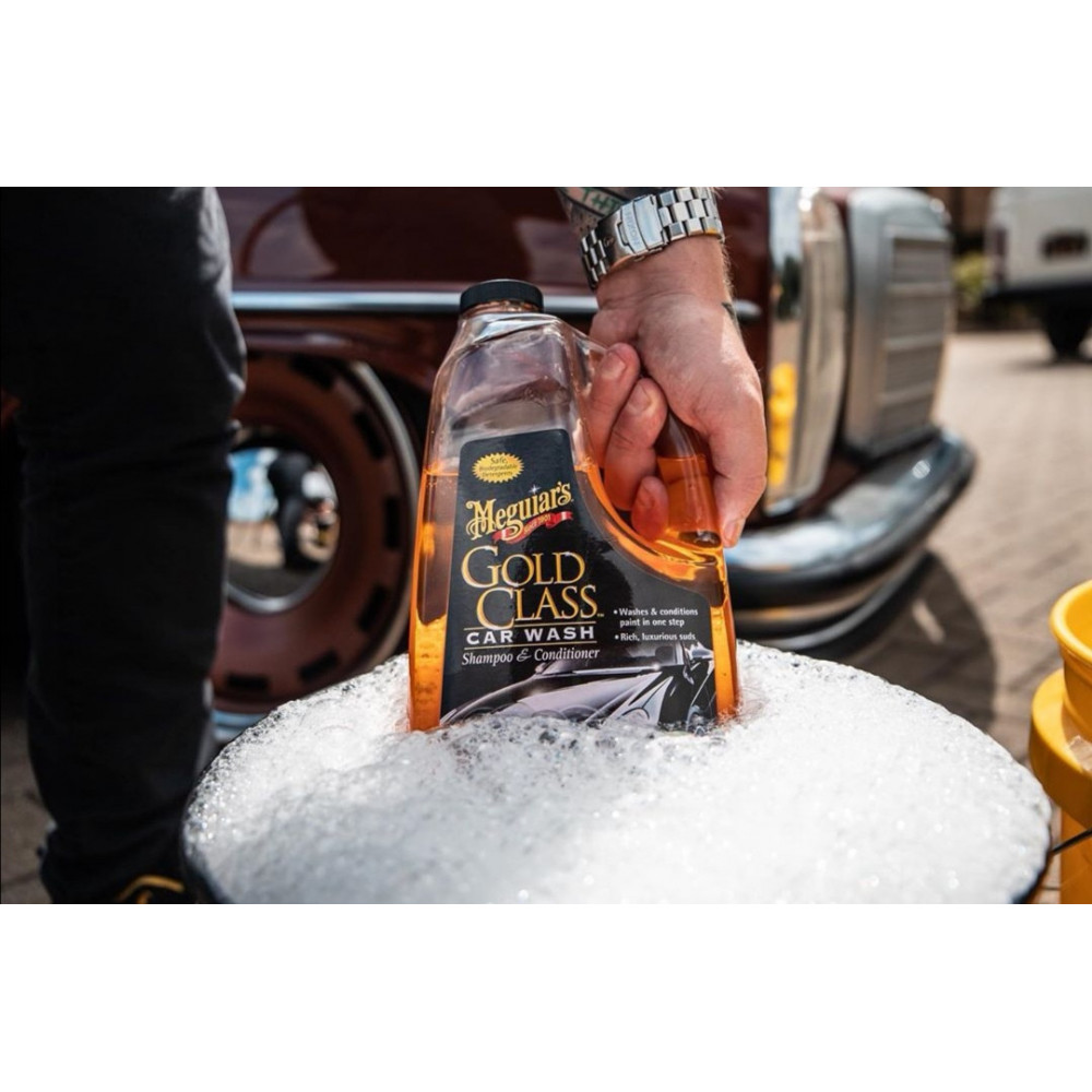 Автомобільний шампунь з кондиціонером - Meguiar's Gold Class Car Wash Shampoo & Conditioner 1,89 л. (G7164)