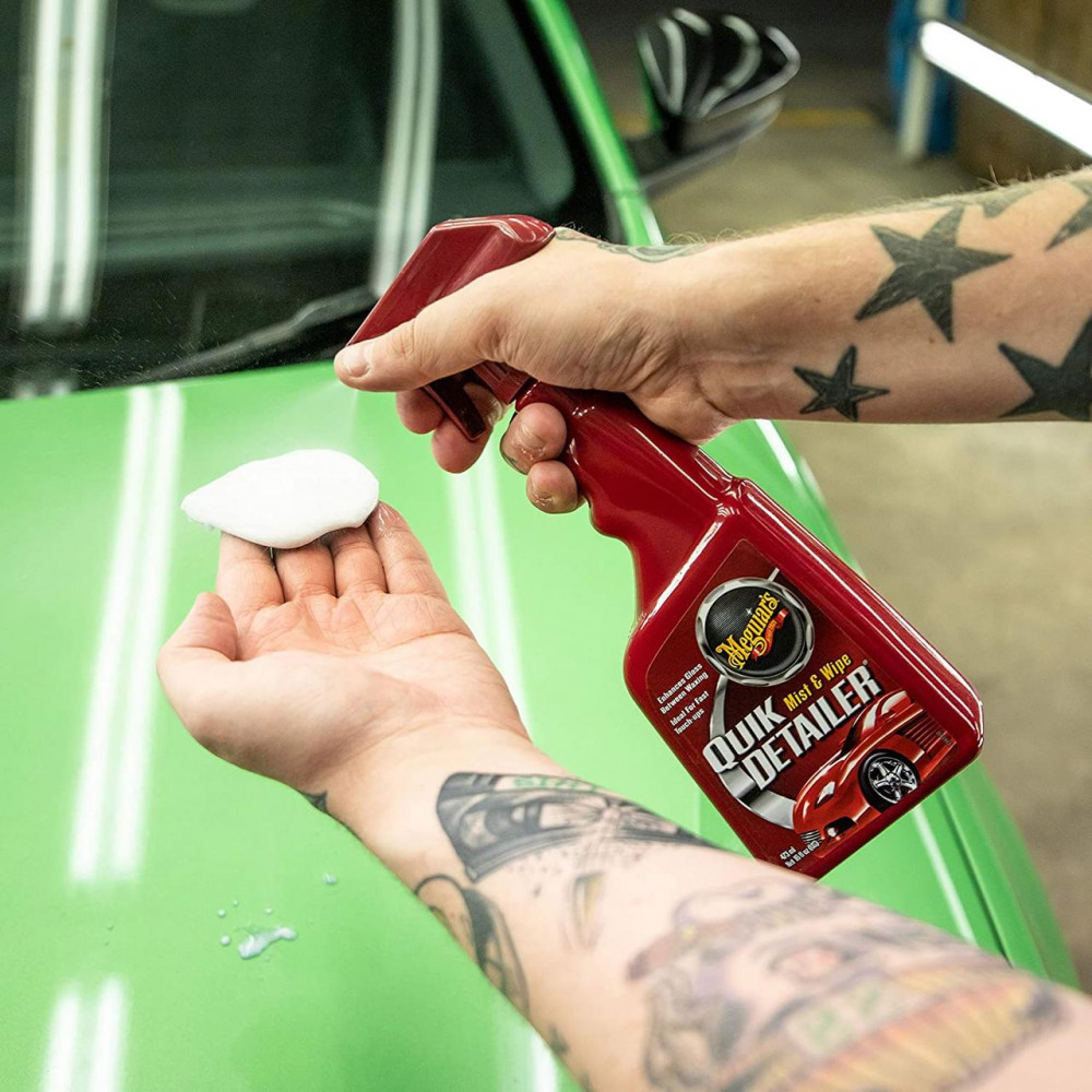 Стартовий набір для чищення кузова - Meguiar's Quik Clay Detailing System Starter Kit (G1116EU)