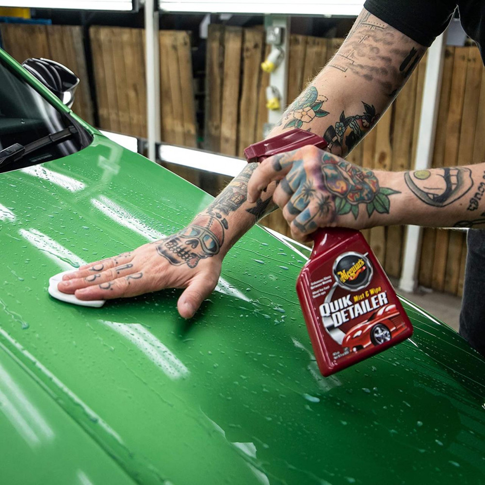 Стартовий набір для чищення кузова - Meguiar's Quik Clay Detailing System Starter Kit (G1116EU)