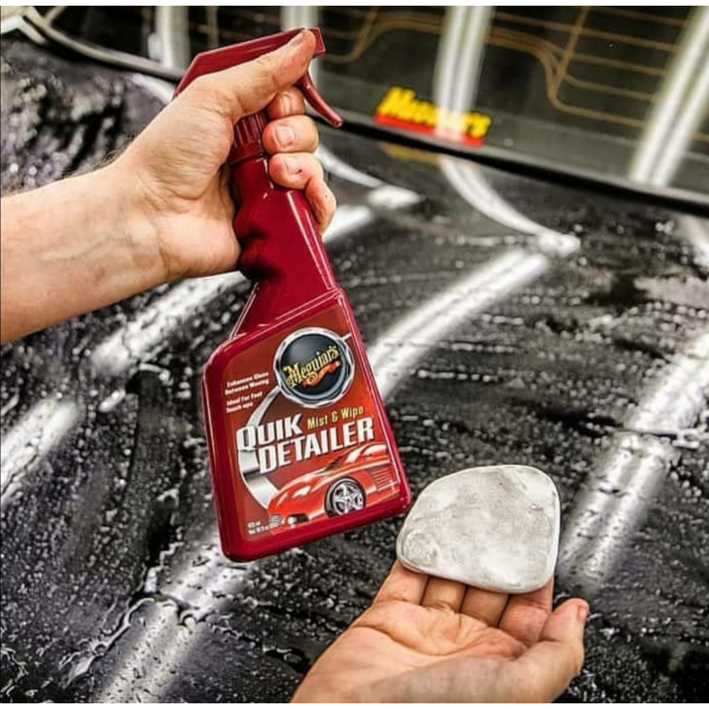 Стартовий набір для чищення кузова - Meguiar's Quik Clay Detailing System Starter Kit (G1116EU)