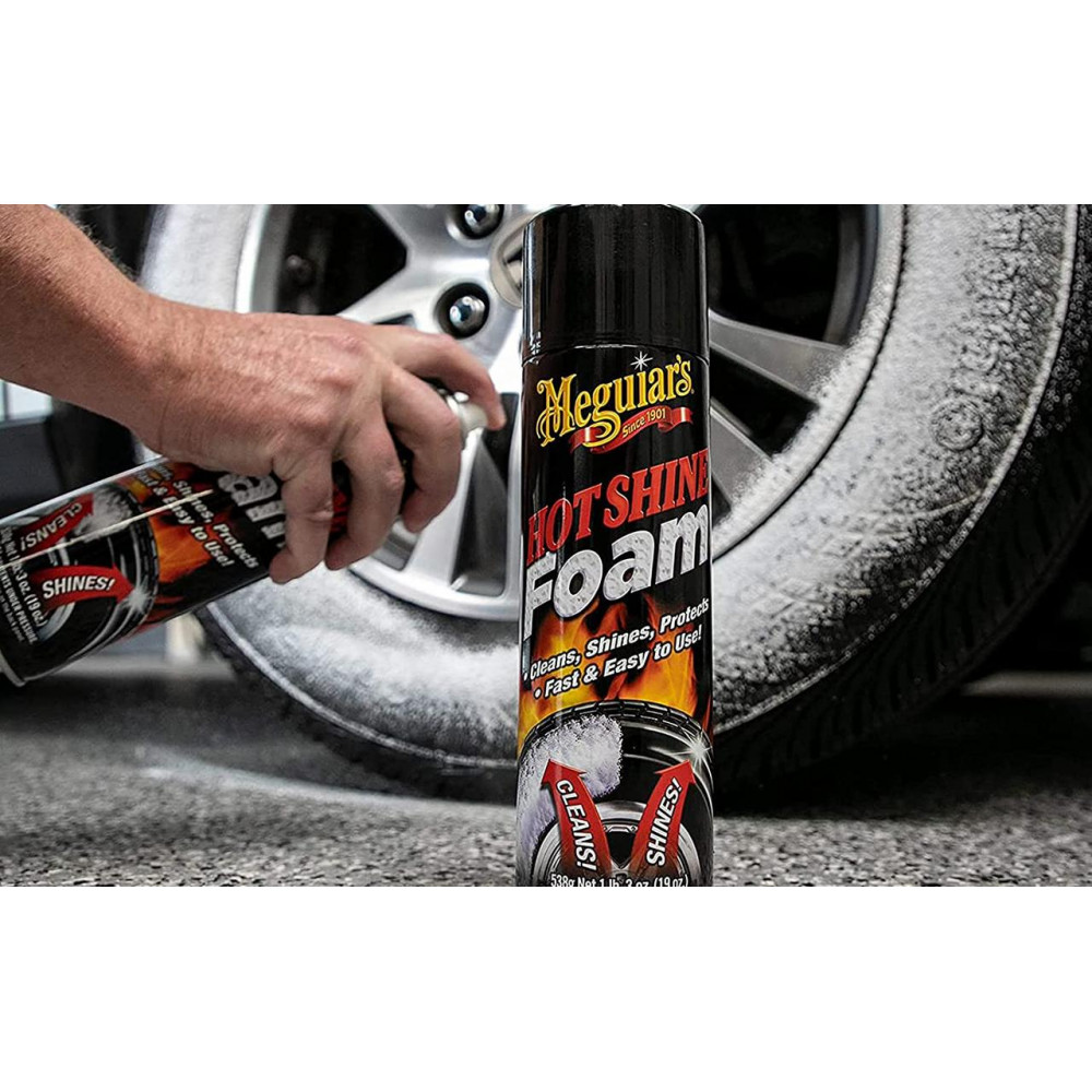 Пінний очищувач для шин - Meguiar's Hot Shine Foam 538 г. (G13919)