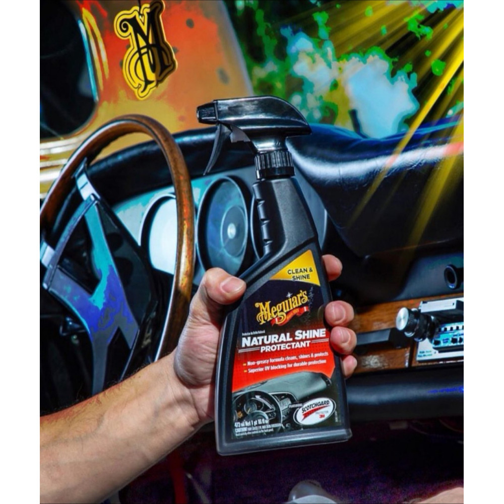 Засіб для захисту салону з натуральним блиском - Meguiar's Shine Natural Protectant 473 мл. (G4116)