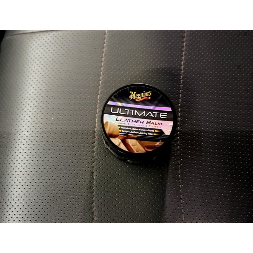 Бальзам 3 в 1 для шкіри - Meguiar's Ultimate Leather Balm 160 г. (G18905)