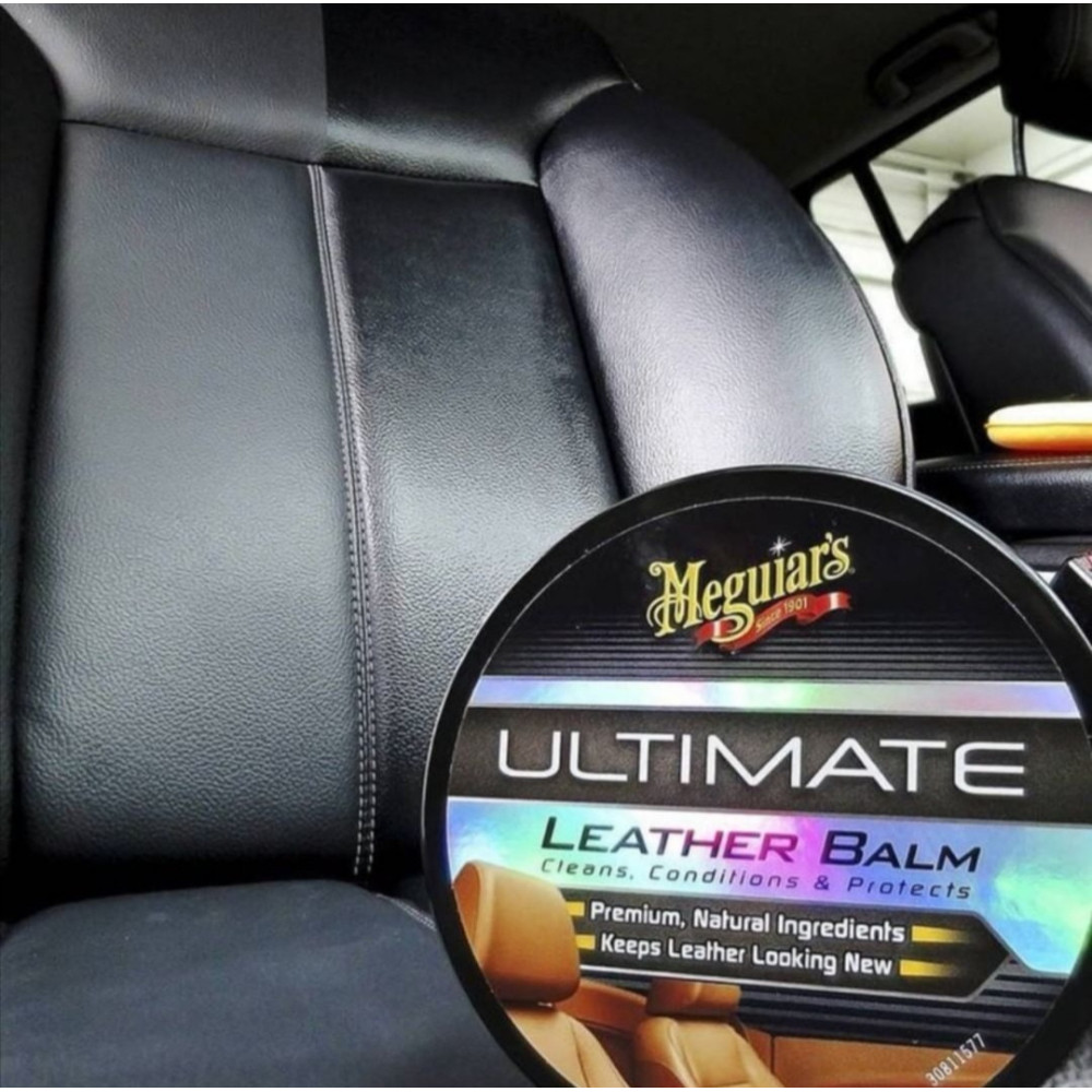 Бальзам 3 в 1 для шкіри - Meguiar's Ultimate Leather Balm 160 г. (G18905)