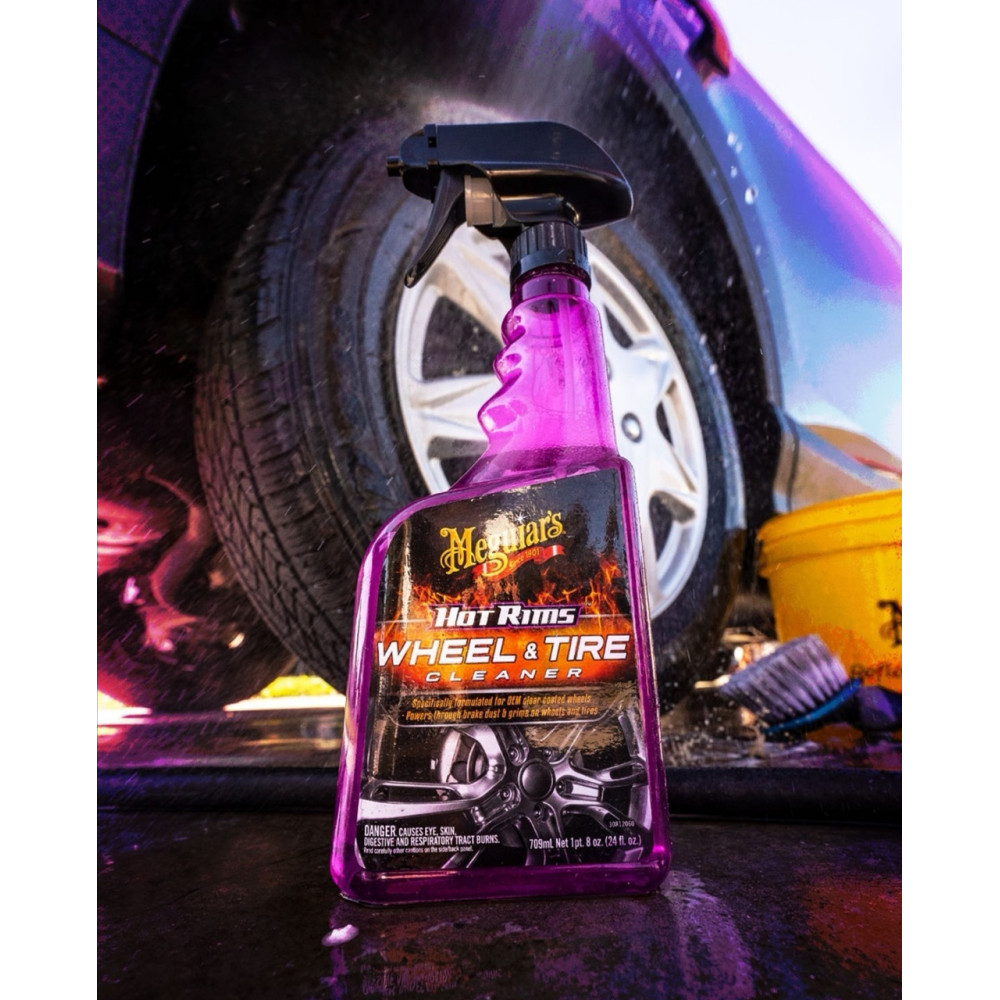 Очищувач для дисків і шин - Meguiar's Hot Rims All Wheel & Tire Cleaner 709 мл. (G9524)