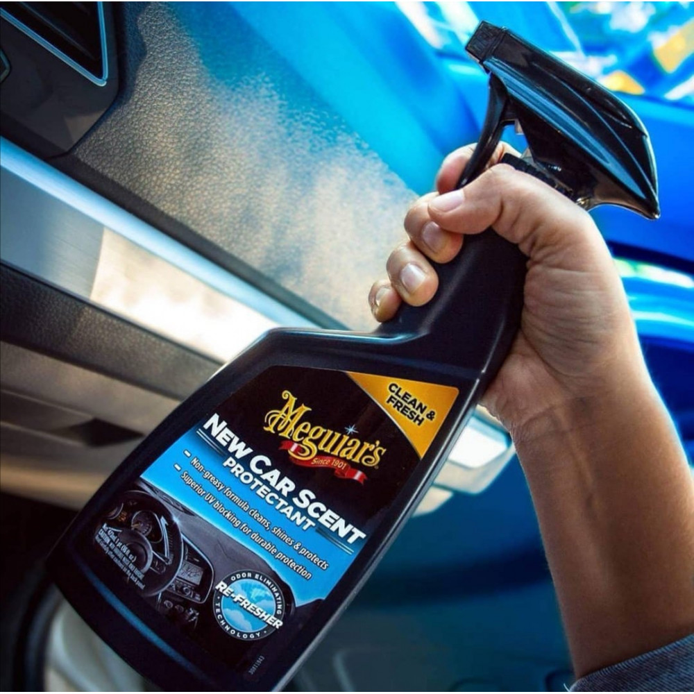 Засіб для догляду за салоном - Meguiar's New Car Scent Protectant 473 мл. (G4216)