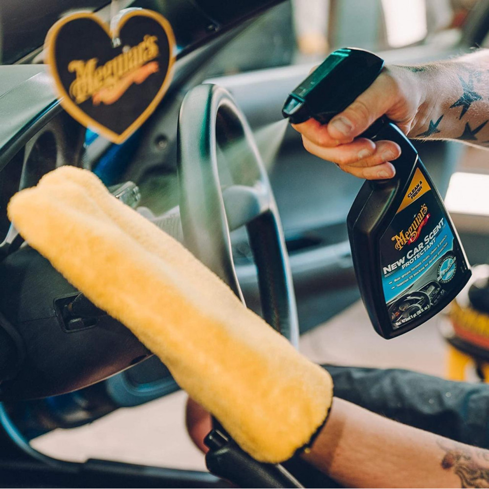 Засіб для догляду за салоном - Meguiar's New Car Scent Protectant 473 мл. (G4216)