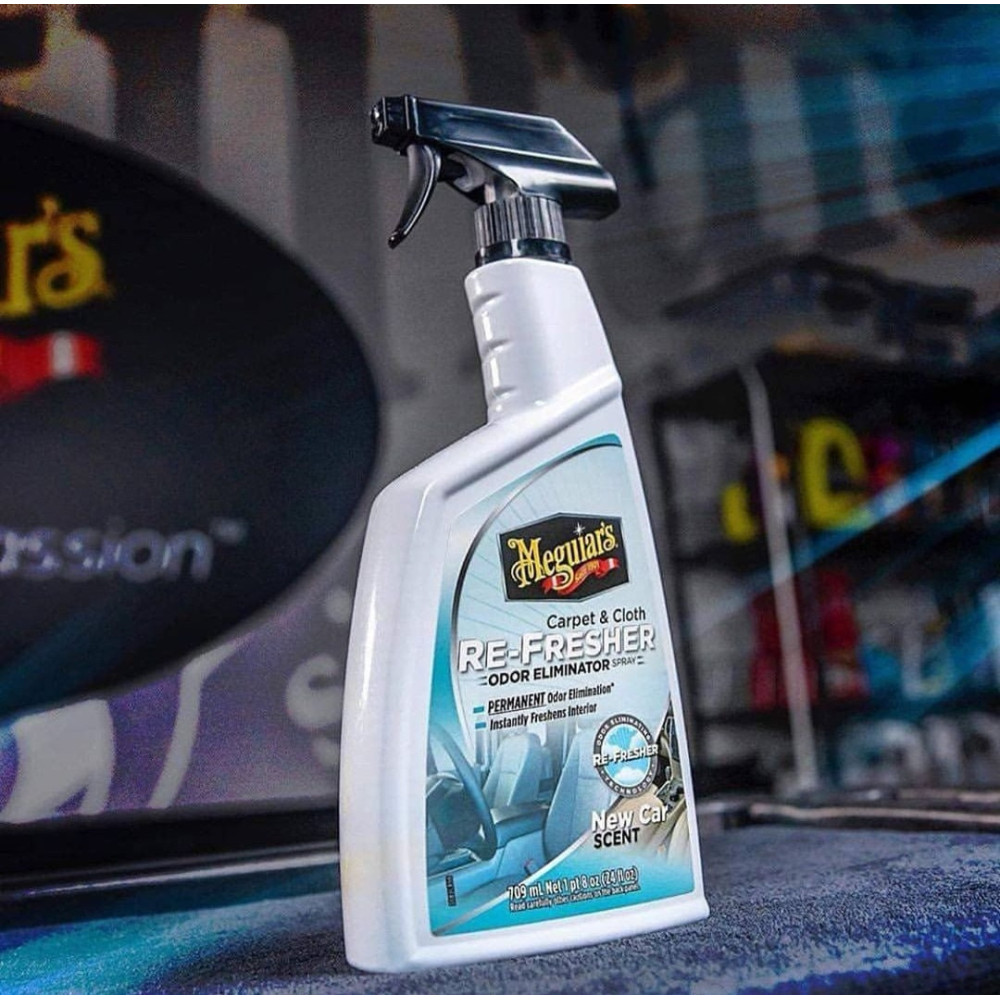 Освіжувач повітря "Новий авто" аромат - Meguiar's Carpet & Cloth Re-Свіже 709 мл. (G180724)