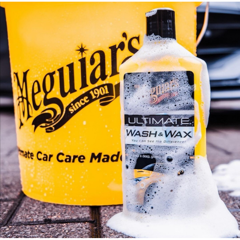 Автомобільний шампунь з воском - Meguiar's Ultimate Wash & Wax 473 мл. (G17716EU)