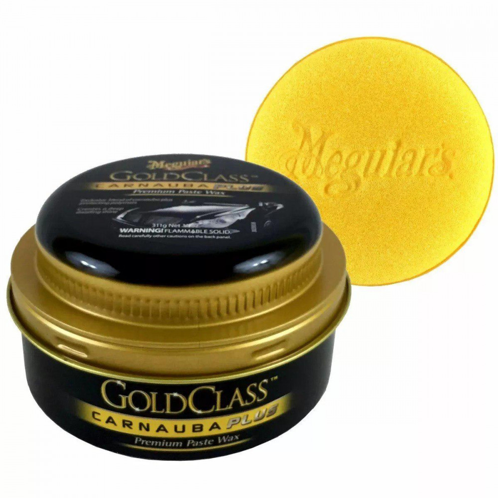 Карнауба твердий віск - Meguiar`s Gold Class Carnauba Plus Paste Wax 311 г. (G7014J)