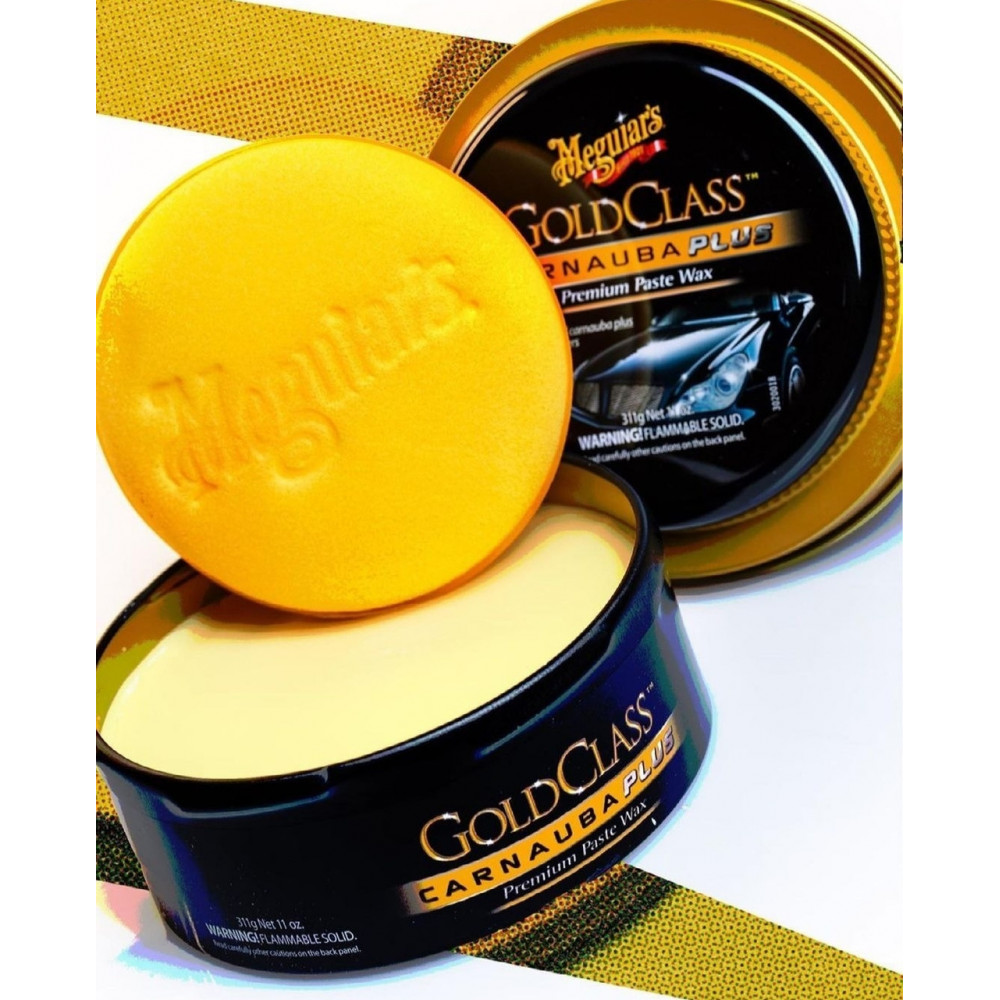 Карнауба твердий віск - Meguiar`s Gold Class Carnauba Plus Paste Wax 311 г. (G7014J)