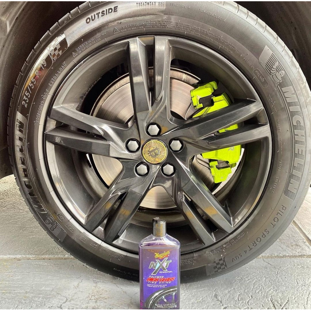 Полімерний гель для чорніння шин - Meguiar's NXT Polymer High Gloss Tire Dressing 473 мл. (G30416)