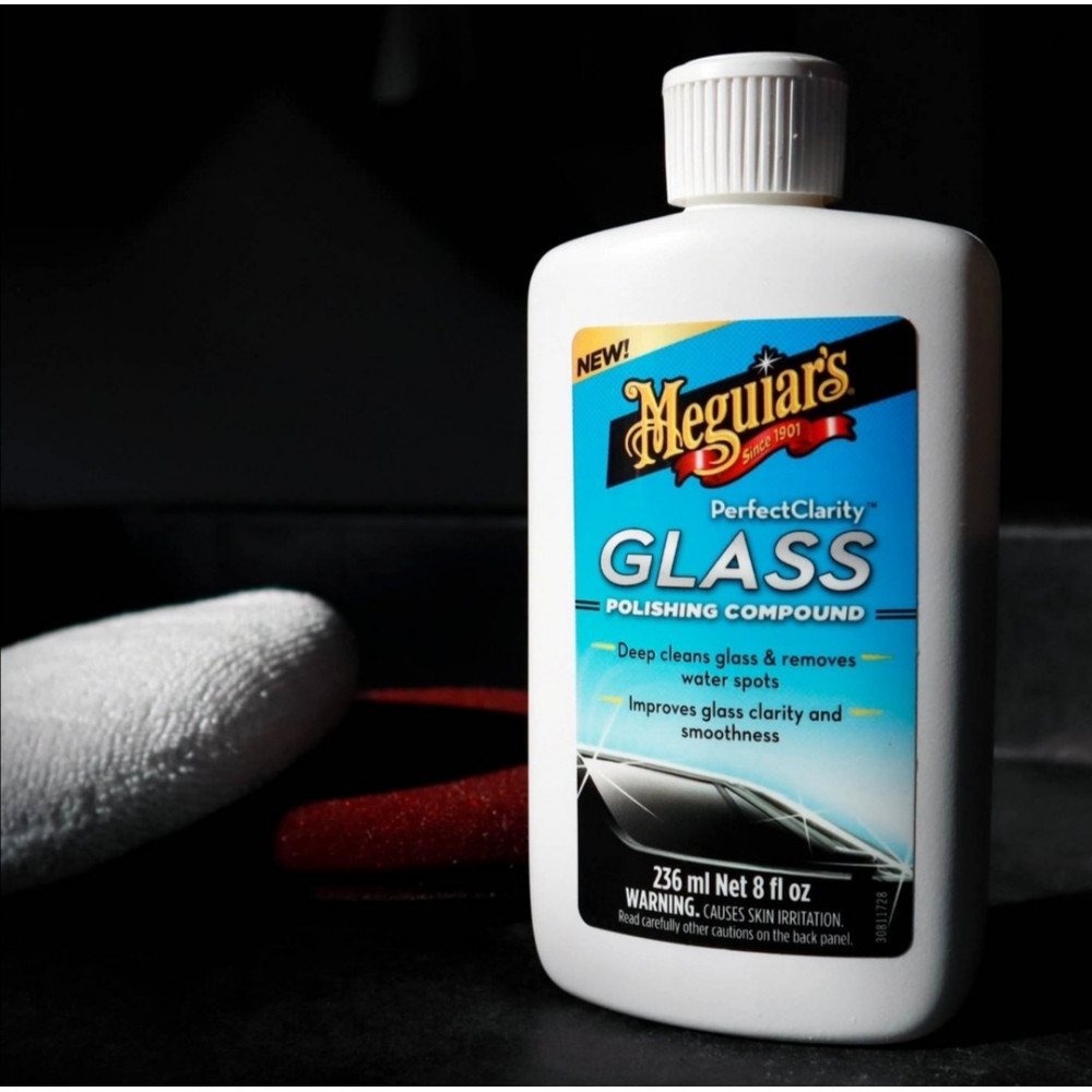 Паста для очищення скла - Meguiar's Perfect Clarity Glass Polishing Compound 236 мл. (G8408)