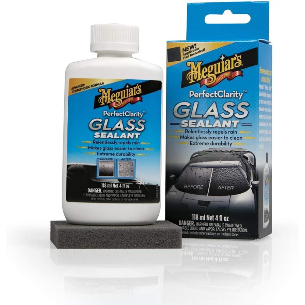 Захисний силант "Антидощ" для скла - Meguiar's Perfect Clarity Glass Sealant 118 мл. (G8504)