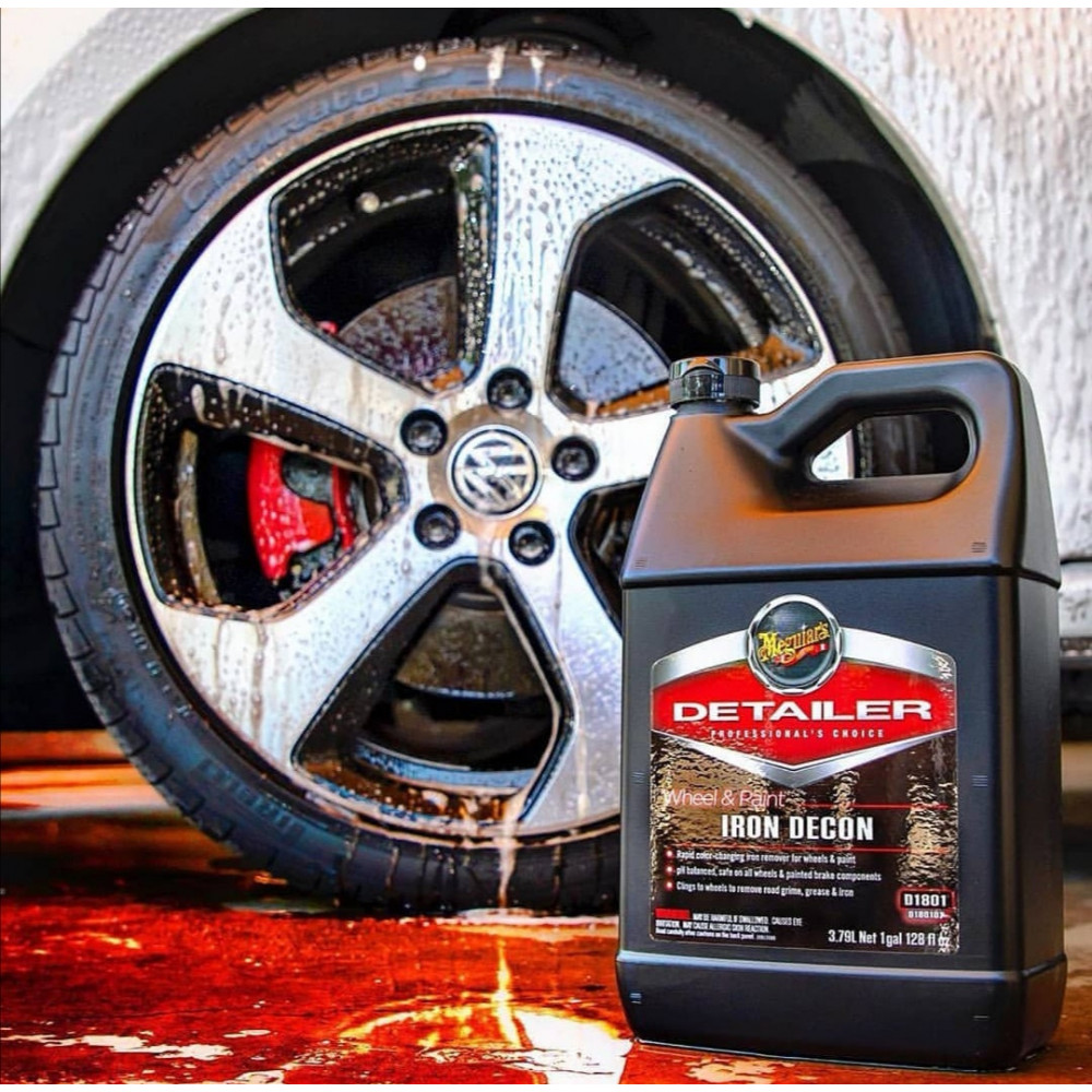 Чистка кузова і дисків від часток металу - Meguiar's Detailer Wheel & Paint Iron Decon 3,79 л. (D180101)