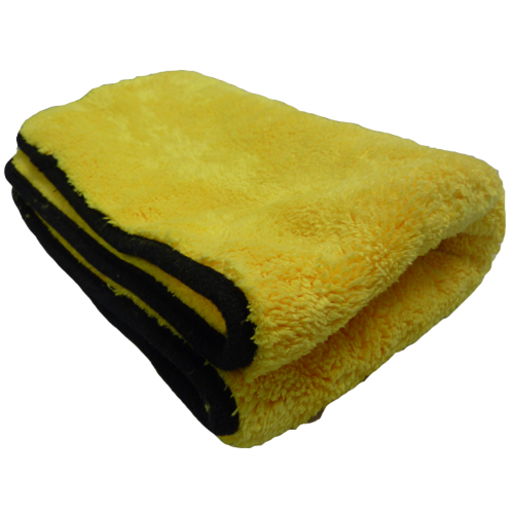 Рушник мікрофібровий фінішний - Meguiar's Microfibre Finishing Towel 30x45 см. 920 gsm жовтий (X1801EU)