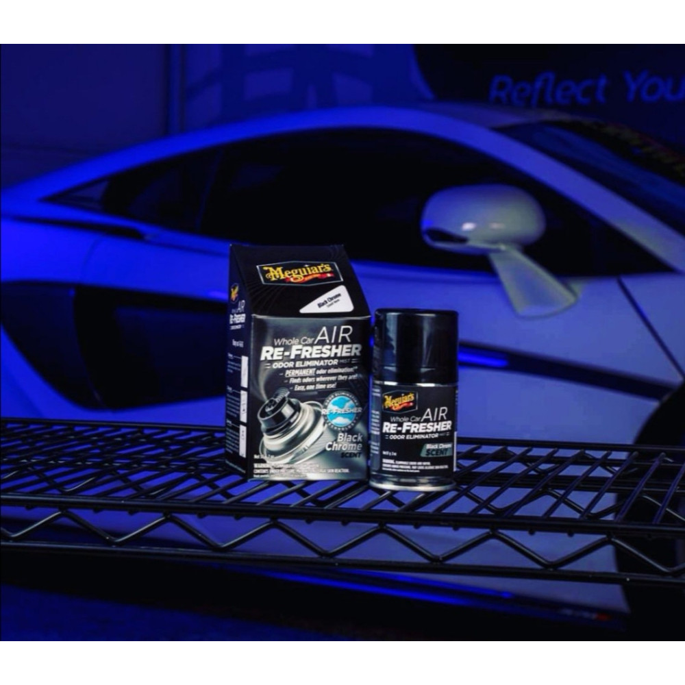 Освіжувач повітря "Чорний хром" аромат - Meguiar's Air Re-Fresher Black Chrome Scent 57 г. (G181302)