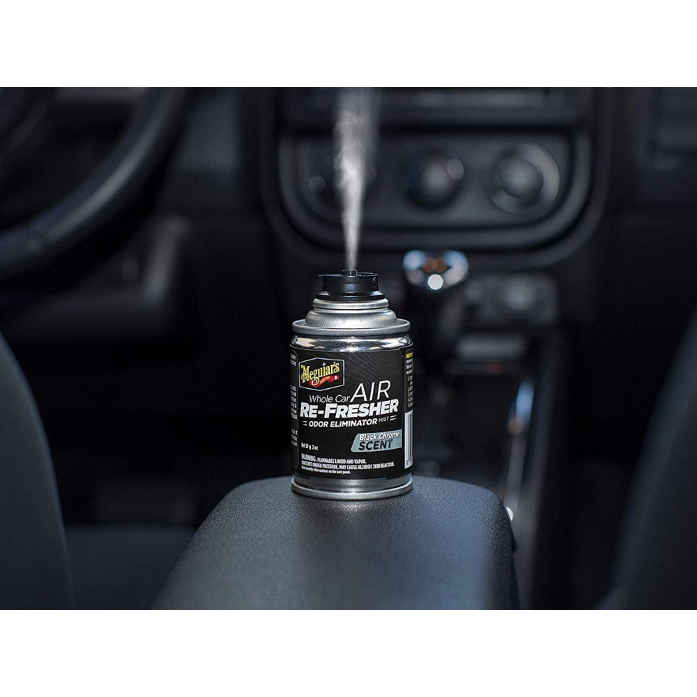Освіжувач повітря "Чорний хром" аромат - Meguiar's Air Re-Fresher Black Chrome Scent 57 г. (G181302)