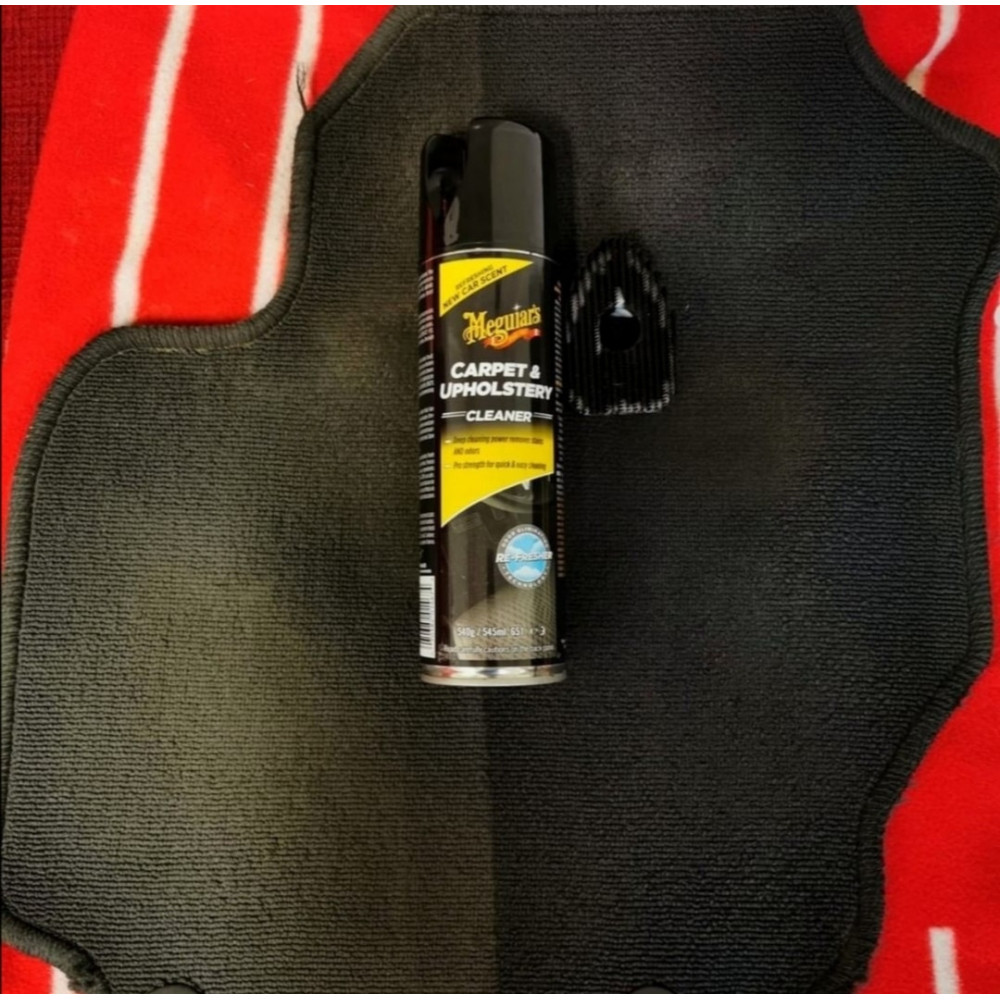 Пінний очищувач з щіткою для карпету та килимів салону - Meguiar's Carpet & Upholstery Cleaner 539 г. (G191419)