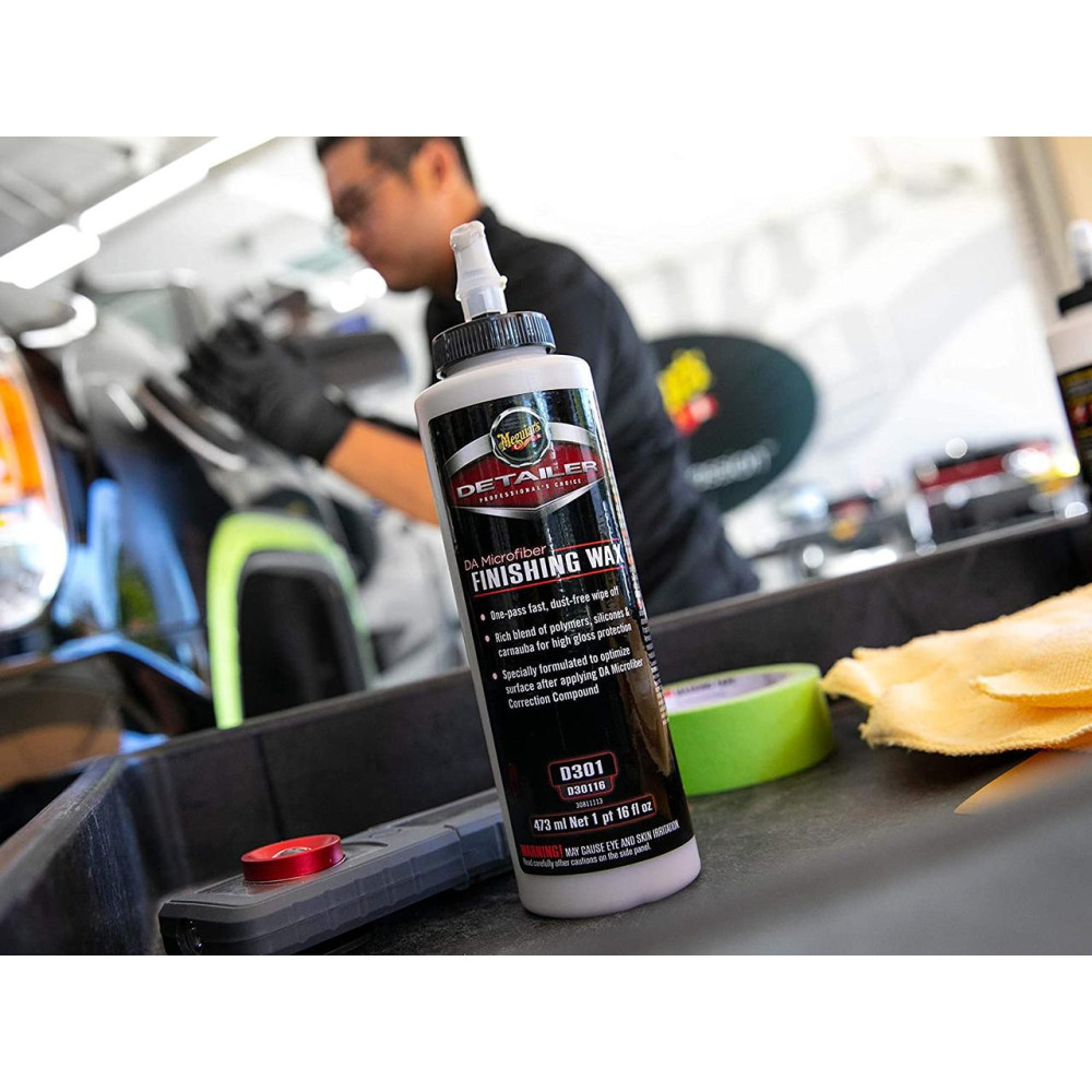 Фінішний віск - Meguiar's Detailer DA Microfiber Finishing Wax 473 мл. (D30116)