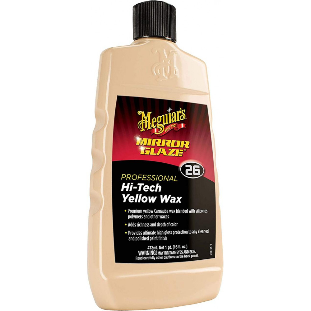 Натуральний жовтий віск - Meguiar's Professional Hi-Tech Yellow Wax 473 мл. (M2616)