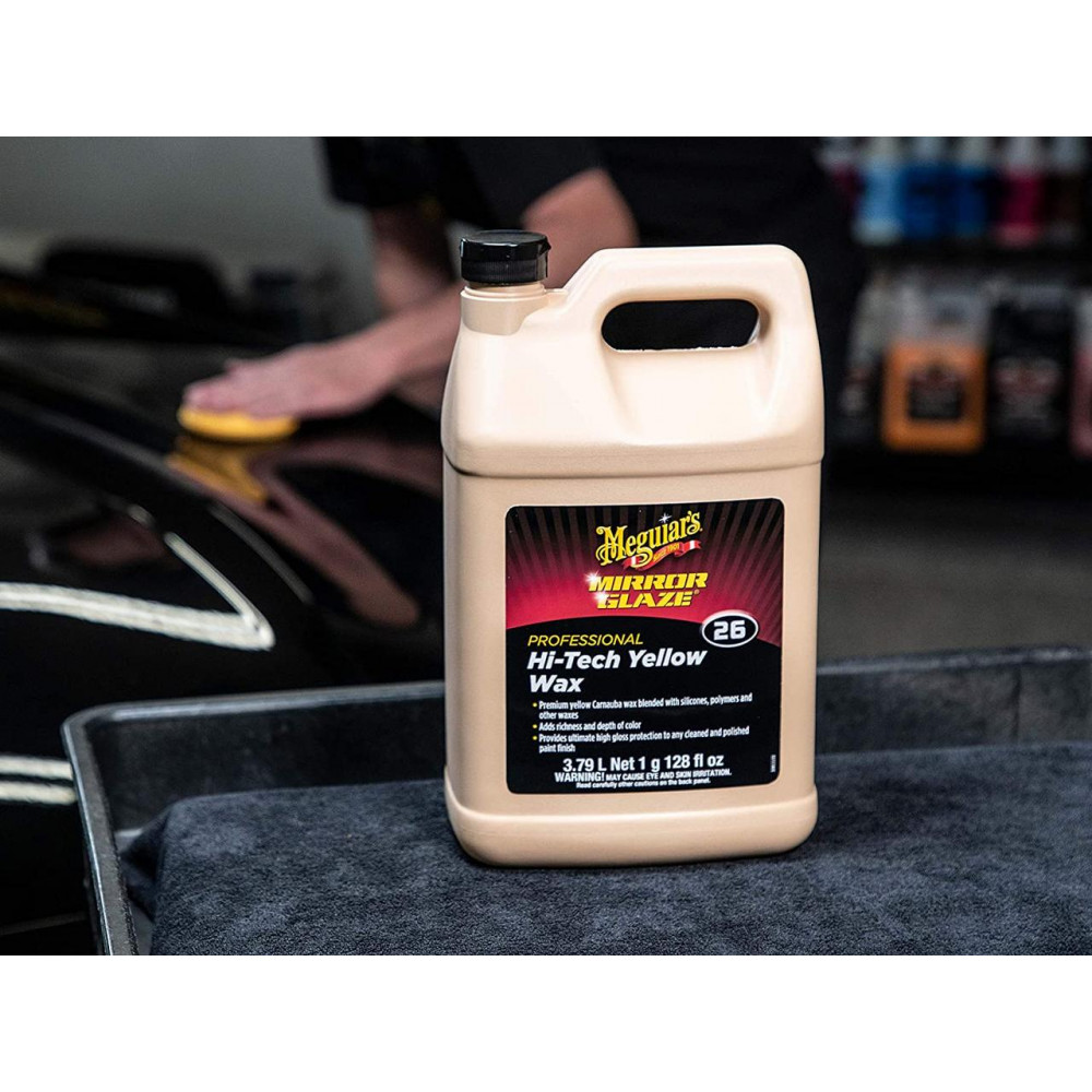 Натуральний жовтий віск - Meguiar's Professional Hi-Tech Yellow Wax 3,79 л. (M2601)