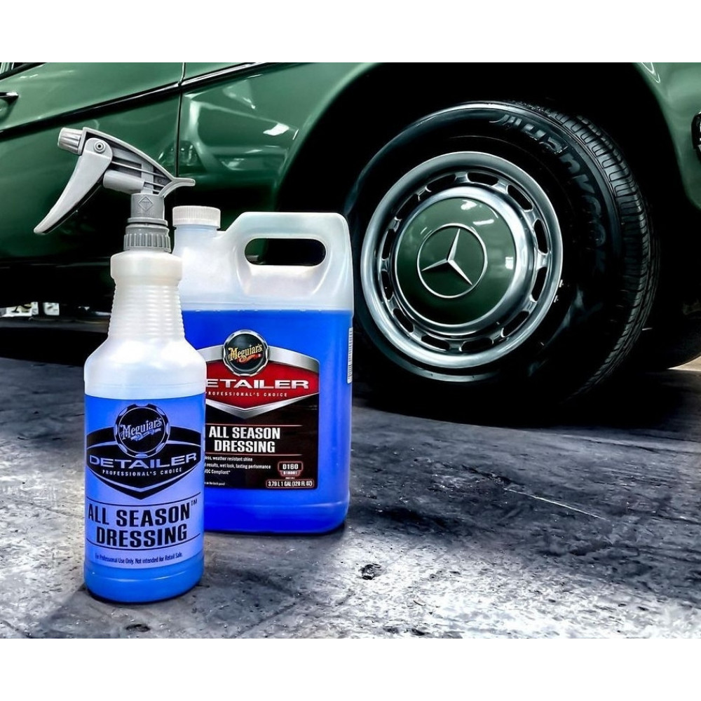 Чорніння для гуми і пластика - Meguiar's Detailer All Season Dressing 3,78 л. (D16001)
