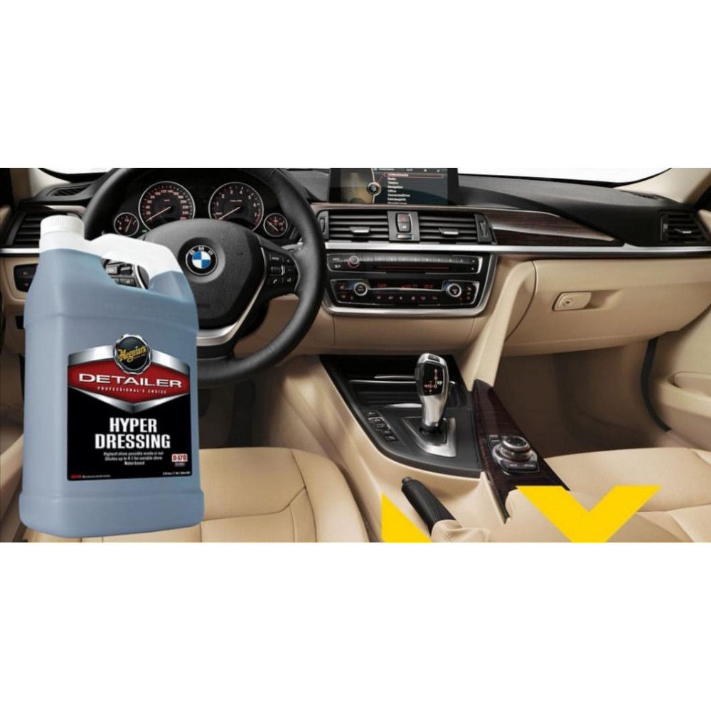 Концентрований засіб для догляду за пластиком і вінілом - Meguiar's Detailer Hyper Dressing 3,78 л. (D17001)
