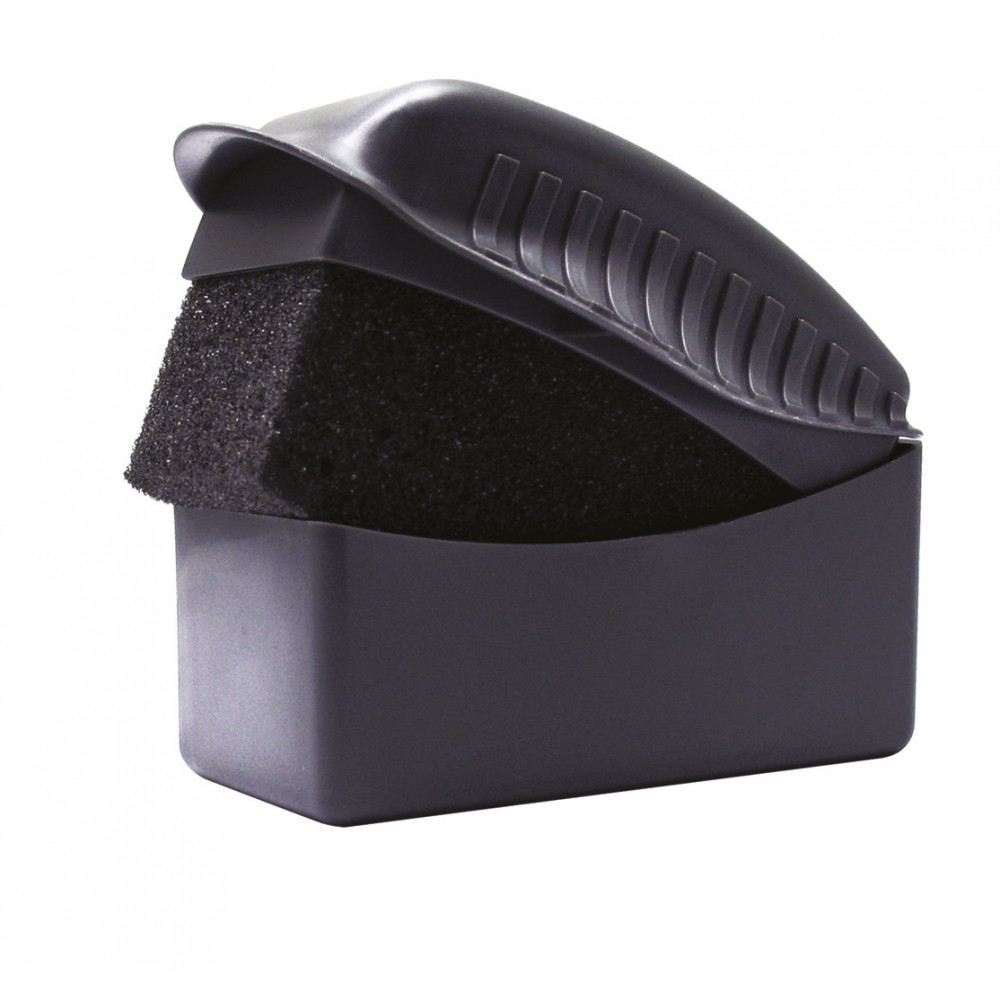Аплікатор з утримувачем для чорніння гуми і пластику - Meguiar's Tyre Dressing Applicator Pad чорний (X3090)
