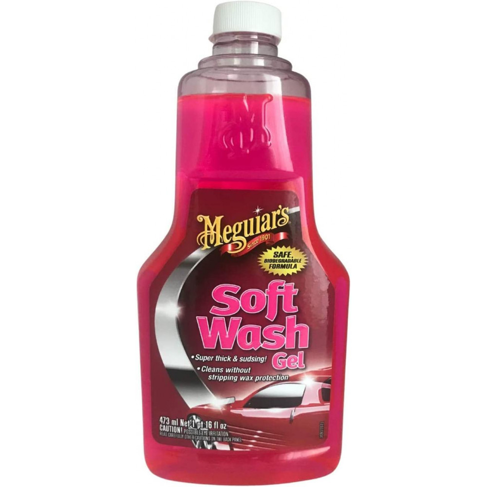 Автомобільний шампунь гель - Meguiar's Soft Wash Gel 473 мл. (А2516)